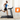 Hometrainer met scherm en fitness-apps