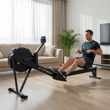 FitFirst AirRower – Roeitrainer met Luchtweerstand