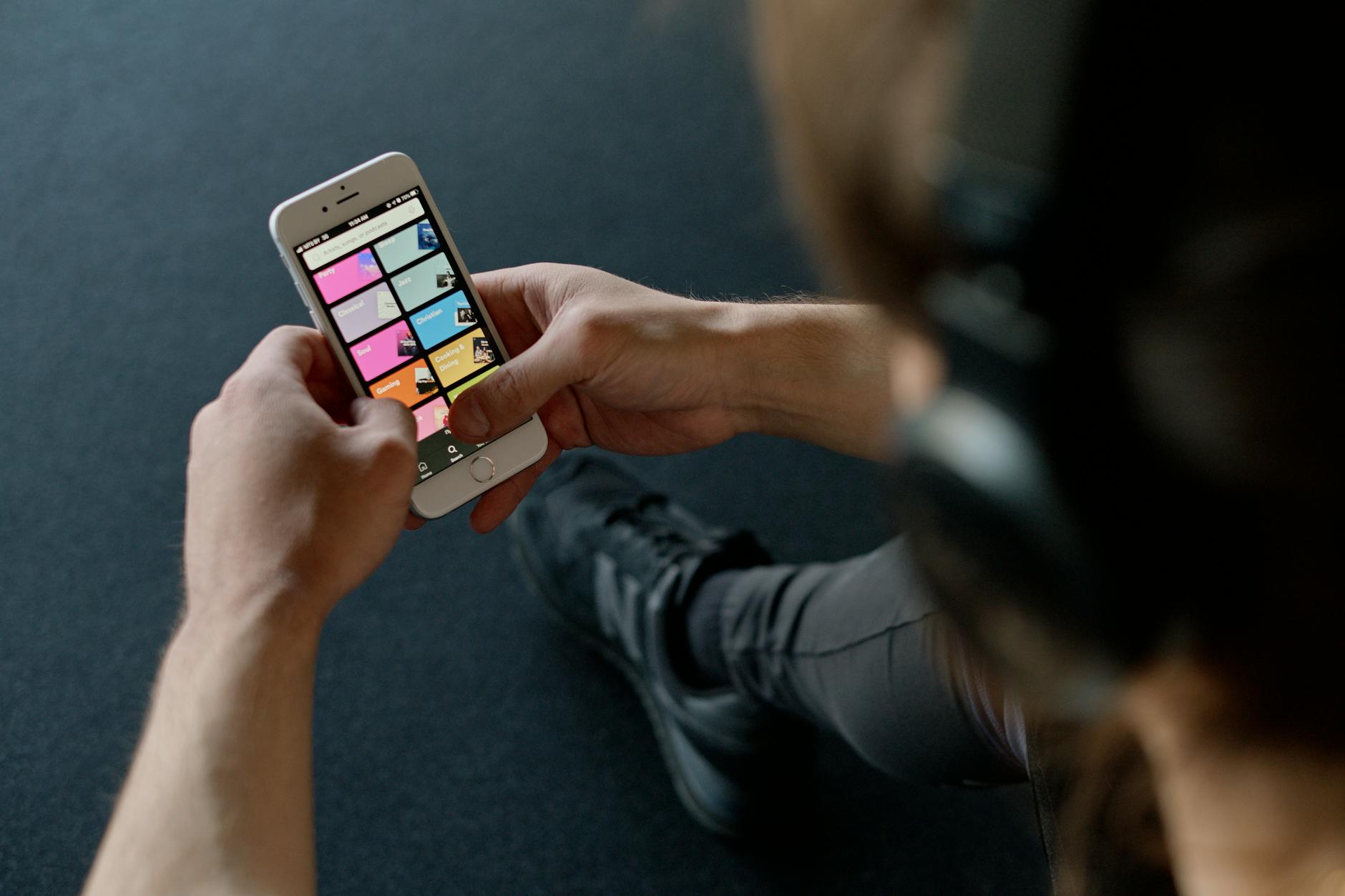 fitshow app instellen — stockfoto door Ivan S
